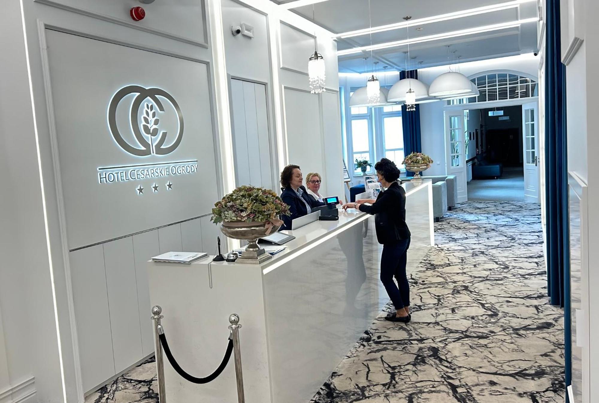 Hotel Cesarskie Ogrody Swinoujscie Kültér fotó